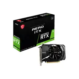 MSI GeForce RTX 3050 AERO ITX 8G - Carte graphique - GF RTX 3050 - 8 Go GDDR6 - PCIe 4... (GEFORCE RTX 3050 AERO ITX 8G)_3